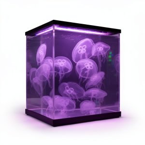 Aurora Glow Desktop Jellyfish Tank